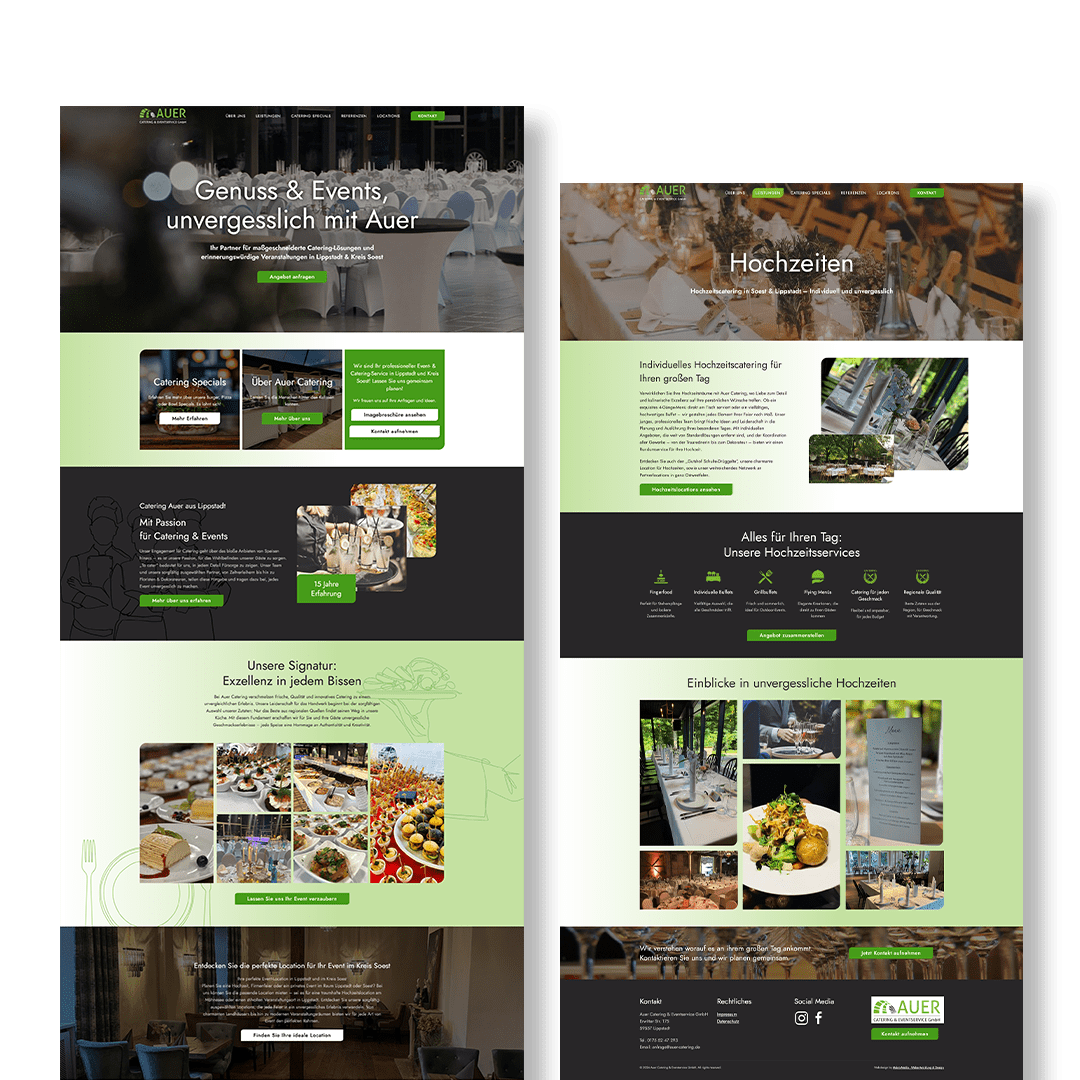 SEO Agentur Makro Media Erfolgsgeschichte Auer Catering